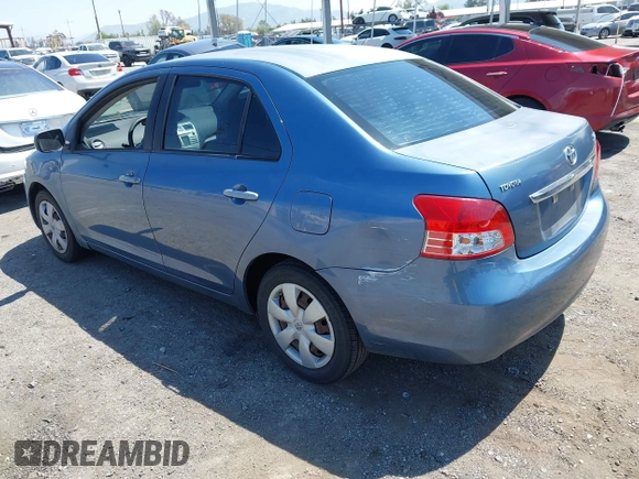 2008 Toyota Yaris with VIN JTDBT923X81280432, listed as a IAAI auction lot 41997963 with 201,013 mi miles. Bid and sale history available at carsss.com. Image 3.