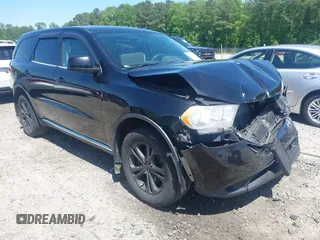 2013 Dodge Durango SXT z VIN 1C4RDJAG8DC617759, wystawiony jako IAAI lot #42113300 z przebiegiem 185 152 mil mil oraz . Historia ofert i sprzedaży dostępna na DreamBid. Obrazek 1.