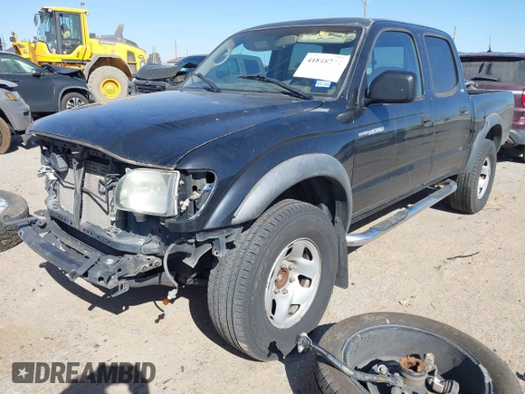 2002 Toyota Tacoma PreRunner with VIN 5TEGN92N02Z079606, listed as a IAAI auction lot 41848744 with 134,964 mi miles and . Bid and sale history available at DreamBid. Image 2.