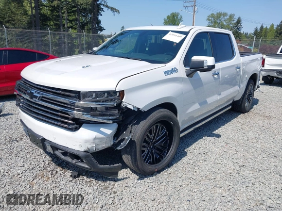 2022 Chevrolet Silverado 1500 High Country with VIN 1GCUYHEL6NZ179904, listed as a IAAI auction lot 42094469 with 16,528 mi miles and . Bid and sale history available at DreamBid. Image 2.