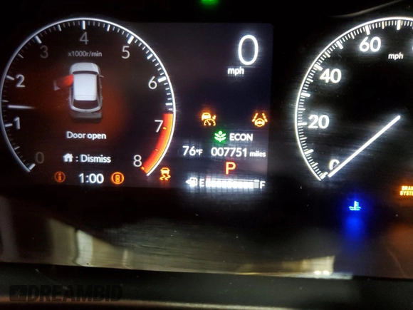 2024 Honda HR-V Sport с VIN 3CZRZ1H57RM742595, выставлен на аукционе Copart как лот 60568915 с пробегом 7 751 миль миль и Списание • Salvage title. История ставок и продаж доступна на DreamBid. Изображение 9.