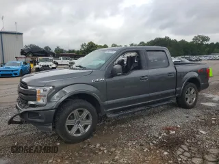 2018 Ford F-150 XL z VIN 1FTEW1EG0JFE58569, wystawiony jako Copart lot #58637445 z przebiegiem 140 018 mil mil oraz Szkoda całkowita • Salvage title. Historia ofert i sprzedaży dostępna na DreamBid. Obrazek 1.