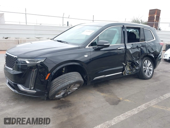 2023 Cadillac XT6 FWD Premium Luxury with VIN 1GYKPCRS5PZ119186, listed as a IAAI auction lot 41456602 with 32,189 mi miles. Bid and sale history available at carsss.com. Image 14.