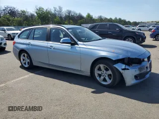 2014 BMW 3 Series 328d xDrive with VIN WBA3K5C57EK300171, listed as a Copart auction lot 61986445 with 79,122 mi miles and Salvage title. Bid and sale history available at DreamBid. Image 4.