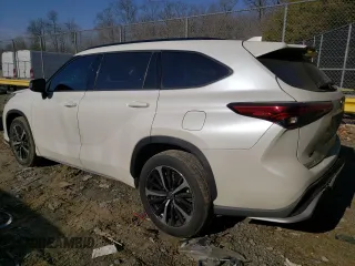 2021 Toyota Highlander XSE with VIN 5TDJZRBH9MS128001, listed as a Copart auction lot 46701225 with 17,887 mi miles and Salvage title. Bid and sale history available at DreamBid. Image 2.