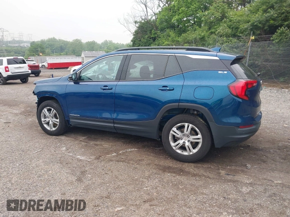 2020 GMC Terrain SLE with VIN 3GKALTEV9LL184285, listed as a IAAI auction lot 42292367 with 61,912 mi miles and . Bid and sale history available at DreamBid. Image 3.