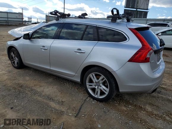 2015 Volvo V60 T5 Drive-E Premier Plus with VIN YV140MEC3F1187632, listed as a Copart auction lot 86790364 with 141,046 mi miles and Salvage Title. Bid and sale history available at carsss.com. Image 2.