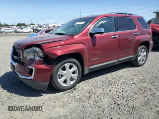 2016 GMC Terrain SLT z VIN 2GKFLPE37G6356769, wystawiony jako Copart lot #58003965 z przebiegiem 121 984 mil mil oraz Szkoda całkowita • Salvage title. Historia ofert i sprzedaży dostępna na DreamBid. Obrazek 1.