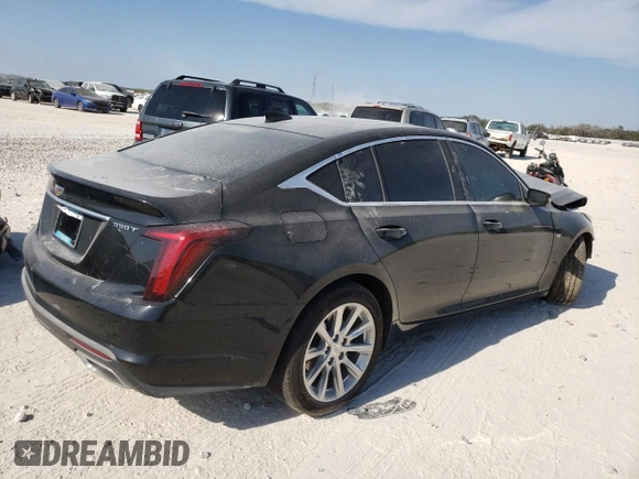 2020 Cadillac CT5 Luxury z VIN 1G6DW5RK7L0130737, wystawiony jako Copart lot #82839253 z przebiegiem Nie podano mil oraz Szkoda całkowita • Salvage title. Historia ofert i sprzedaży dostępna na DreamBid. Obrazek 4.