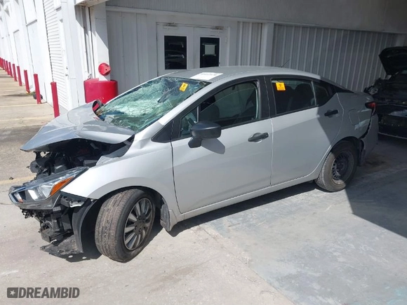 2020 Nissan Versa S with VIN 3N1CN8DV9LL901784, listed as a IAAI auction lot 40497470 with 78,095 mi miles. Bid and sale history available at carsss.com. Image 2.