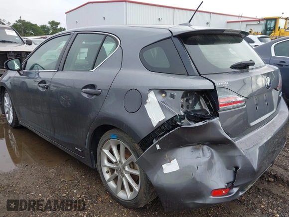 2012 Lexus CT 200h z VIN JTHKD5BH8C2122769, wystawiony jako IAAI lot #42376226 z przebiegiem 124 336 mil mil oraz . Historia ofert i sprzedaży dostępna na DreamBid. Obrazek 3.
