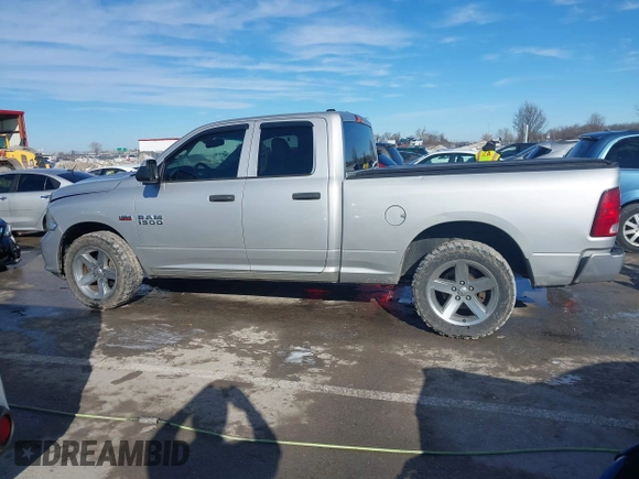 2014 Ram 1500 Tradesman with VIN 1C6RR6FT2ES170512, listed as a IAAI auction lot 41328812 with 217,416 mi miles and . Bid and sale history available at DreamBid. Image 14.