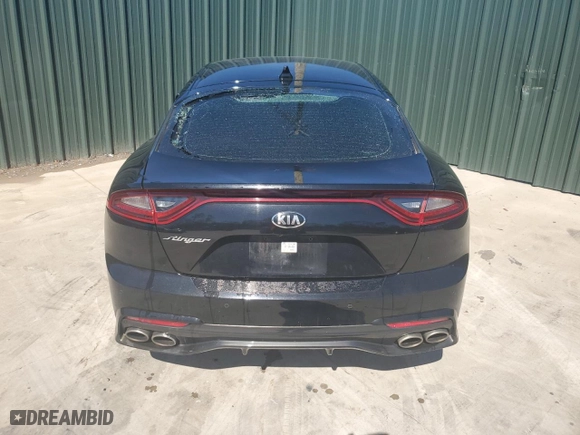 2018 Kia Stinger with VIN KNAE15LA7J6017457, listed as a Copart auction lot 45562065 with 72,846 mi miles and Clean Title. Bid and sale history available at carsss.com. Image 6.