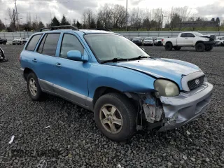 2004 Hyundai Santa Fe GLS with VIN KM8SC73D84U836947, listed as a Copart auction lot 43819265 with 153,487 mi miles and Salvage Title. Bid and sale history available at carsss.com. Image 4.