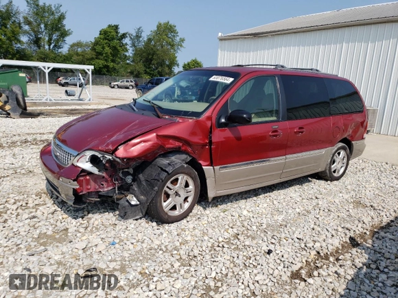 2003 Ford Windstar SEL with VIN 2FMZA534X3BA87386, listed as a Copart auction lot 63076564 with 199,075 mi miles and Salvage title. Bid and sale history available at DreamBid. Image 1.