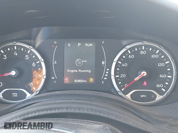 2018 Jeep Renegade Sport with VIN ZACCJBAB3JPJ29591, listed as a IAAI auction lot 41579924 with 62,900 mi miles. Bid and sale history available at carsss.com. Image 7.