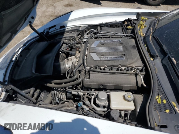 2016 Chevrolet Corvette Z06 2LZ with VIN 1G1YS2D64G5606608, listed as a Copart auction lot 56267255 with 48,711 mi miles and Salvage title. Bid and sale history available at DreamBid. Image 11.
