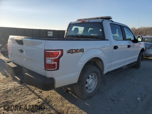 2019 Ford F-150 XL with VIN 1FTEW1EB8KFC26453, listed as a Copart auction lot 88778435 with 78,048 mi miles and Salvage Title. Bid and sale history available at carsss.com. Image 3.