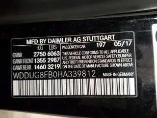 2017 Mercedes-Benz S 550 with VIN WDDUG8FB0HA339812, listed as a Copart auction lot 46506205 with 74,439 mi miles and Clean Title. Bid and sale history available at carsss.com. Image 12.