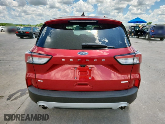 2020 Ford Escape SE z VIN 1FMCU0G65LUA25612, wystawiony jako Copart lot #61442995 z przebiegiem 16 647 mil mil oraz Szkoda całkowita • Salvage title. Historia ofert i sprzedaży dostępna na DreamBid. Obrazek 6.