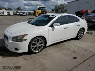 2011 Nissan Maxima 3.5 SV with VIN 1N4AA5APXBC818398, listed as a Copart auction lot 49511185 with 193,162 mi miles and Salvage Title. Bid and sale history available at carsss.com. Image 1.