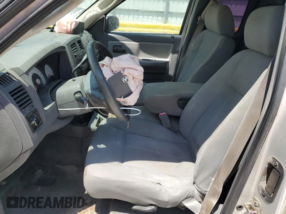 2006 Dodge Dakota ST with VIN 1D7HE22K86S505303, listed as a Copart auction lot 54970385 with 170,295 mi miles and Salvage Title. Bid and sale history available at DreamBid. Image 7.