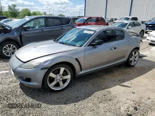2005 Mazda RX-8 z VIN JM1FE173450141372, wystawiony jako Copart lot #55588025 z przebiegiem 178 213 mil mil oraz Szkody całkowita. Historia ofert i sprzedaży dostępna na DreamBid. Obrazek 1.