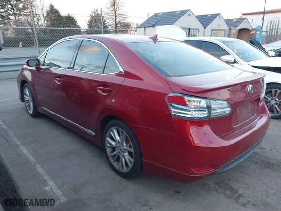 2011 Lexus HS 250h with VIN JTHBB1BA6B2043942, listed as a IAAI auction lot 41819747 with NaN miles. Bid and sale history available at carsss.com. Image 14.