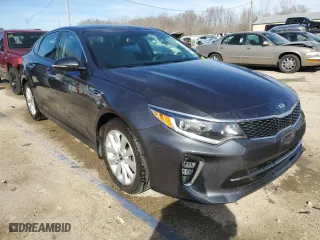 2018 Kia Optima LX with VIN 5XXGT4L36JG240768, listed as a Copart auction lot 48402515 with 53,408 mi miles and Salvage Title. Bid and sale history available at carsss.com. Image 4.