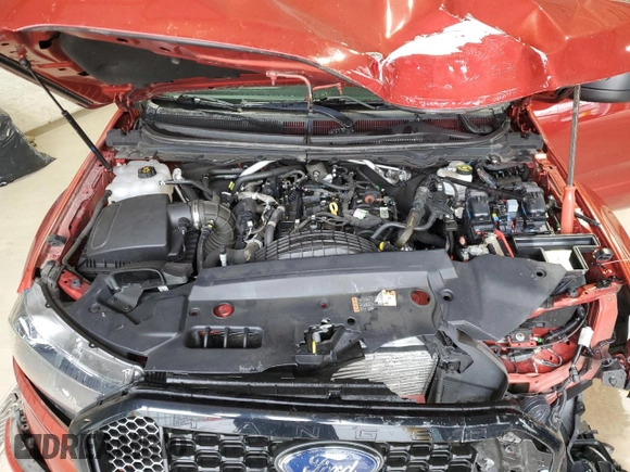 2019 Ford Ranger XL z VIN 1FTER4FHXKLA67853, wystawiony jako Copart lot #60630245 z przebiegiem 25 711 mil mil oraz Szkoda całkowita • Salvage title. Historia ofert i sprzedaży dostępna na DreamBid. Obrazek 11.
