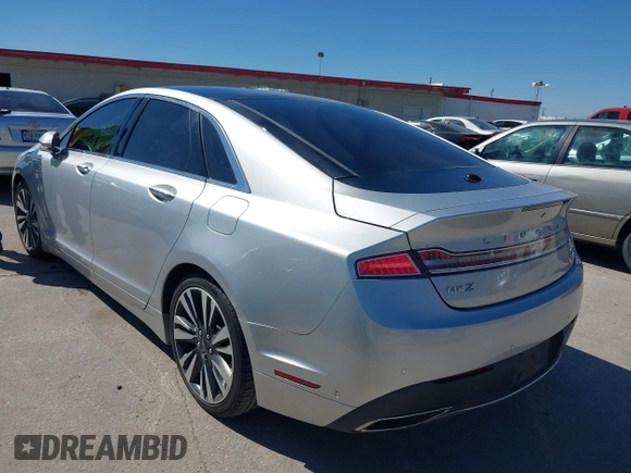 2017 Lincoln MKZ Hybrid Reserve with VIN 3LN6L5MUXHR609678, listed as a IAAI auction lot 41857482 with 66,013 mi miles. Bid and sale history available at carsss.com. Image 3.