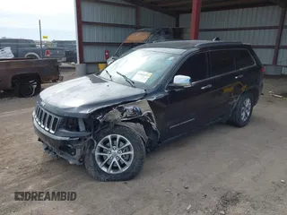 2015 Jeep Grand Cherokee Limited with VIN 1C4RJFBG1FC869568, listed as a IAAI auction lot 41665414 with 1 mi miles. Bid and sale history available at carsss.com. Image 2.