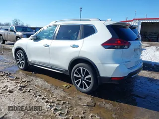 2019 Nissan Rogue SL with VIN 5N1AT2MV5KC799882, listed as a IAAI auction lot 41341776 with 57,119 mi miles. Bid and sale history available at carsss.com. Image 3.