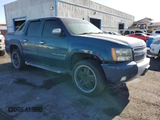 2007 Chevrolet Avalanche 3LT with VIN 3GNFK12307G258937, listed as a Copart auction lot 69171164 with Not Provided miles and Salvage Title. Bid and sale history available at DreamBid. Image 4.