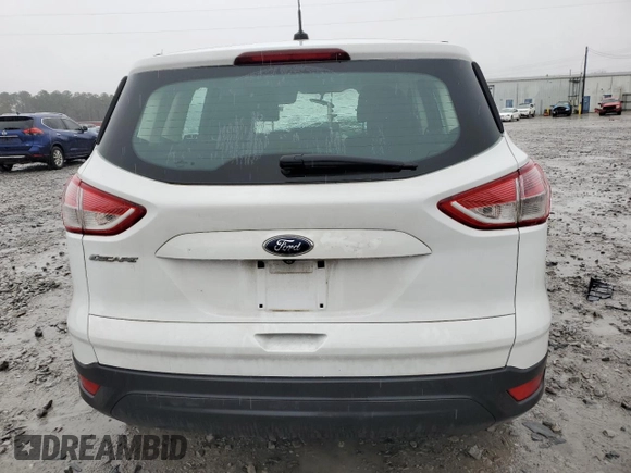 2014 Ford Escape S with VIN 1FMCU0F70EUA42900, listed as a Copart auction lot 41774775 with 0 mi miles and Salvage Title. Bid and sale history available at carsss.com. Image 6.