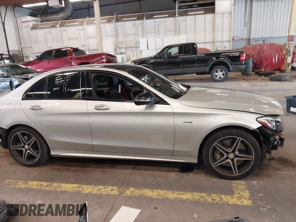 2016 Mercedes-Benz C 450 AMG with VIN 55SWF6EB2GU110774, listed as a IAAI auction lot 42239393 with 41,237 mi miles and . Bid and sale history available at DreamBid. Image 14.