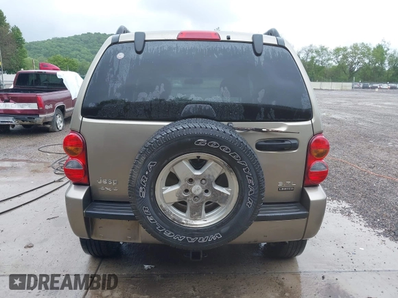2004 Jeep Liberty Limited z VIN 1J4GL58K54W118633, wystawiony jako IAAI lot #42334543 z przebiegiem 206 491 mil mil oraz . Historia ofert i sprzedaży dostępna na DreamBid. Obrazek 16.