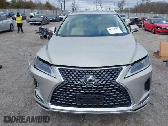 2021 Lexus RX with VIN 2T2HZMDA4MC260038, listed as a IAAI auction lot 41737513 with 45,252 mi miles. Bid and sale history available at carsss.com. Image 12.