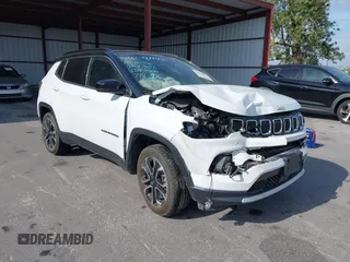 2023 Jeep Compass (RED) Edition with VIN 3C4NJDCN8PT565904, listed as a IAAI auction lot 42082855 with 39,921 mi miles and . Bid and sale history available at carsss.com. Image 1.