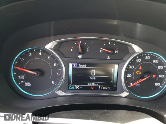 2019 Chevrolet Traverse LT Leather with VIN 1GNEVHKW7KJ319830, listed as a Copart auction lot 72085463 with 54,208 mi miles. Bid and sale history available at carsss.com. Image 9.