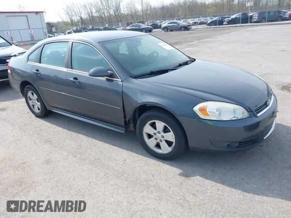 2010 Chevrolet Impala LT with VIN 2G1WB5EK3A1204768, listed as a IAAI auction lot 42126090 with 152,907 mi miles and . Bid and sale history available at DreamBid. Image 1.