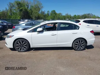 2015 Honda Civic EX-L with VIN 19XFB2F96FE203352, listed as a IAAI auction lot 42136173 with 152,124 mi miles. Bid and sale history available at carsss.com. Image 14.