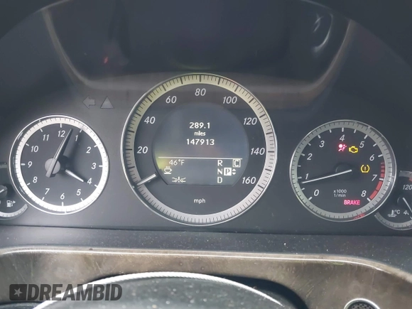 2010 Mercedes-Benz E 350 Luxury with VIN WDDHF8HB4AA143105, listed as a IAAI auction lot 41984534 with 147,913 mi miles and . Bid and sale history available at DreamBid. Image 7.