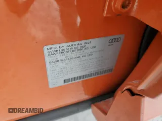 2021 Audi Q3 Premium with VIN WA1AUCF35M1124724, listed as a Copart auction lot 47537175 with Not provided miles and Non repairable. Bid and sale history available at DreamBid. Image 14.