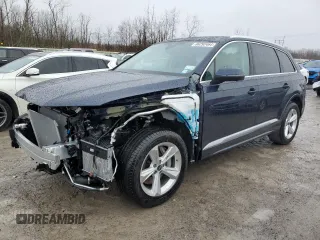 2025 Audi Q7 z VIN WA1AVBF74SD006539, wystawiony jako Copart lot #86292464 z przebiegiem 8 563 mil mil oraz Szkoda całkowita • Salvage title. Historia ofert i sprzedaży dostępna na DreamBid. Obrazek 1.