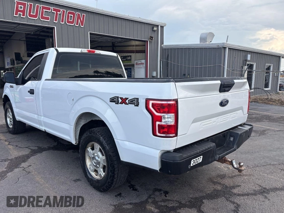 2019 Ford F-150 XL with VIN 1FTMF1EB1KKE10510, listed as a IAAI auction lot 42726982 with 98,336 mi miles and . Bid and sale history available at DreamBid. Image 3.