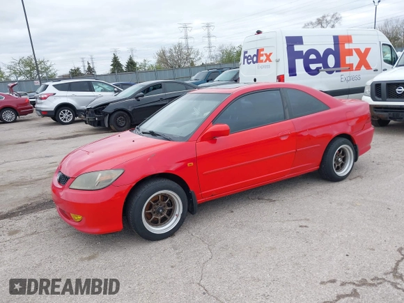 2004 Honda Civic EX z VIN 1HGEM21914L002137, wystawiony jako IAAI lot #42046562 z przebiegiem 149 602 mil mil oraz . Historia ofert i sprzedaży dostępna na DreamBid. Obrazek 2.