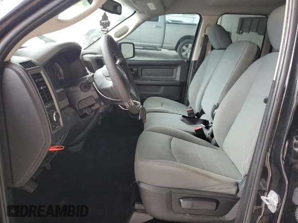 2018 Ram 1500 Tradesman with VIN 1C6RR6FT2JS143322, listed as a Copart auction lot 56588815 with 99,370 mi miles and Salvage title. Bid and sale history available at DreamBid. Image 7.