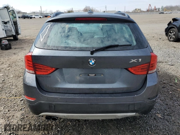 2015 BMW X1 xDrive28i with VIN WBAVL1C5XFVY31265, listed as a Copart auction lot 47543025 with 124,986 mi miles and Salvage Title. Bid and sale history available at carsss.com. Image 6.