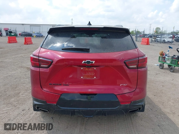 2024 Chevrolet Blazer RS with VIN 3GNKBKRS1RS193064, listed as a IAAI auction lot 42240754 with 15,328 mi miles and . Bid and sale history available at DreamBid. Image 16.